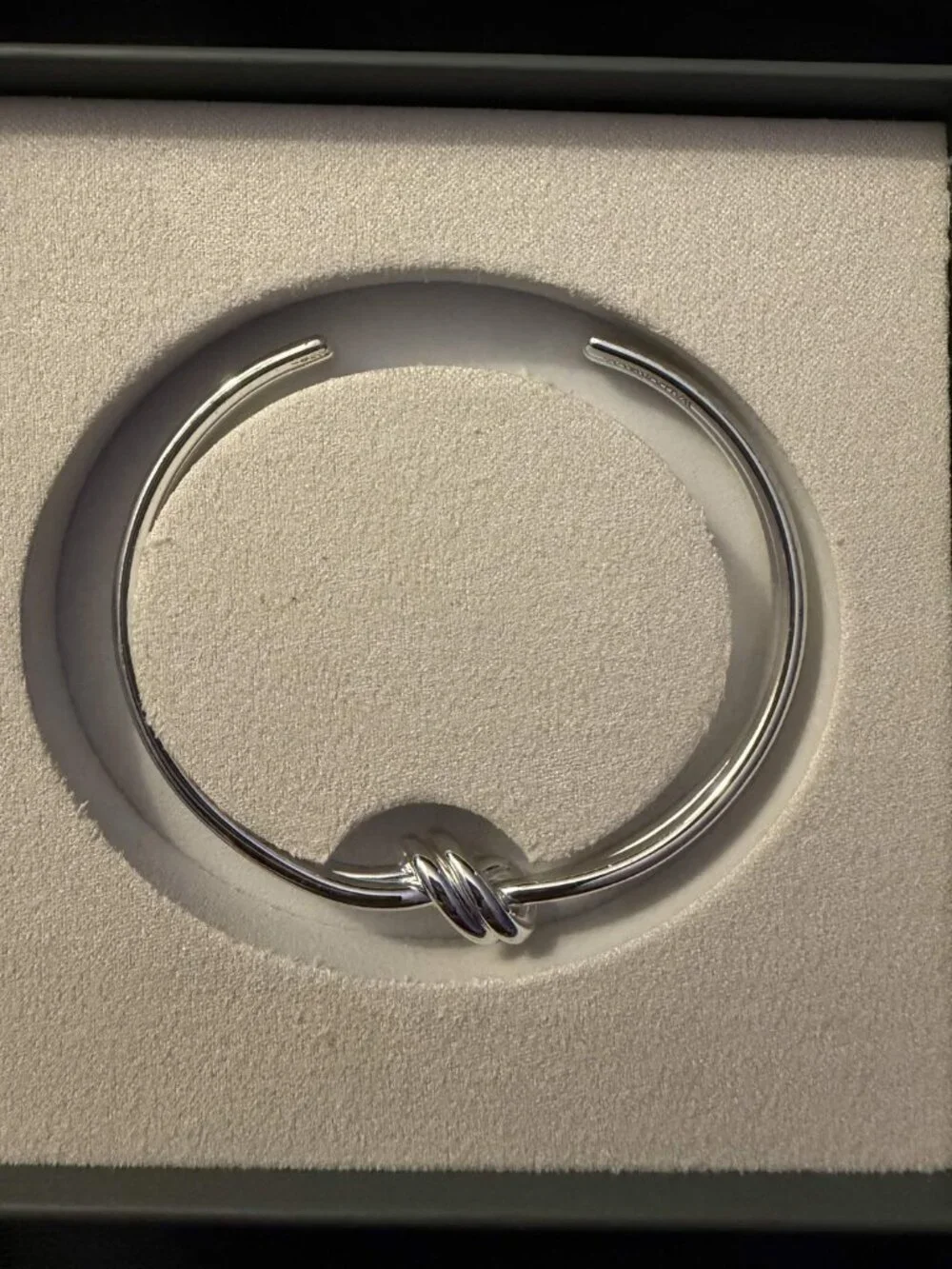 Waldor & Co. Dual Knot Bangle, Polished